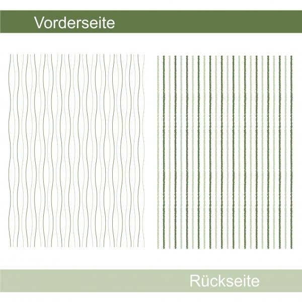 Wellig gestreift eukalyptus - Designpapier